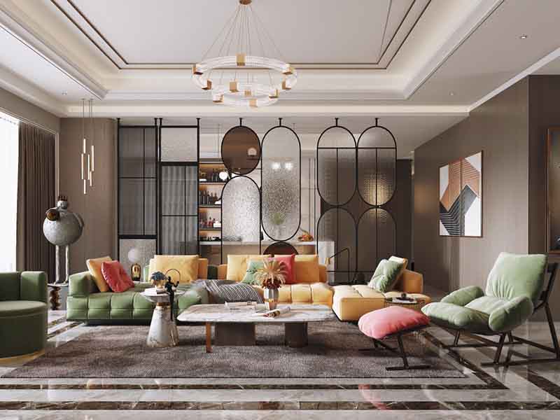 德陽隔斷墻翻新原則，隔斷墻要保持整潔清爽，還要美化居室