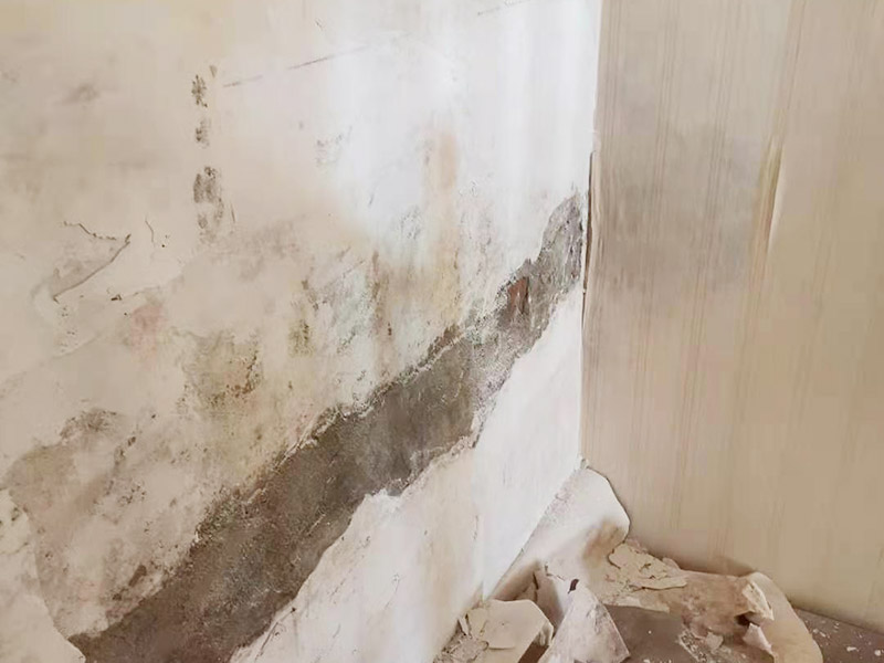 墻面滲水外墻施工：墻內(nèi)水管漏水的話是有辦法檢查出來的，因?yàn)橛械臅r(shí)候是因?yàn)樾l(wèi)生間馬桶或者是馬桶水箱的問題導(dǎo)致了錯(cuò)誤的判斷。要想知道究竟是不是墻內(nèi)水管出現(xiàn)了問題而出現(xiàn)的漏水情況的話，我們可以用一根鐵棒順著水管的走線，一端抵在墻上或地上，一端貼在耳朵上，仔細(xì)地聽，一般情況可以找到漏的地方，這樣一來不僅能夠清楚明白的知道是否是墻內(nèi)水管漏水還了解到了漏水源頭，這樣一來就好處理得多了。 墻內(nèi)水管漏水，只能鑿開墻，才能真正找到水管漏點(diǎn)，徹底修理好。