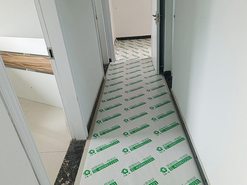 墻面局部修補(bǔ)，地磚保護(hù)