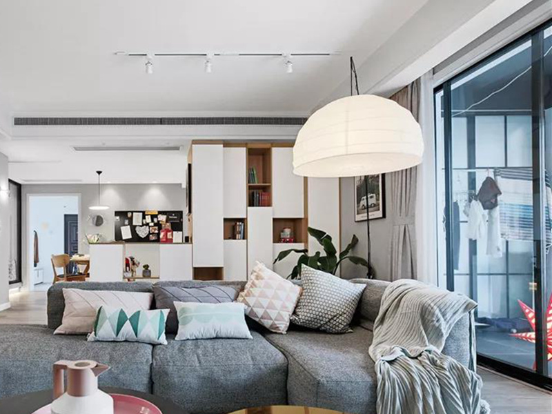 深圳華景園別墅裝修設計效果圖_簡約風